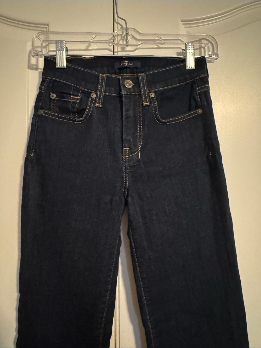 Classic Women's Denim Flared Jeans - Picture 4 of 9